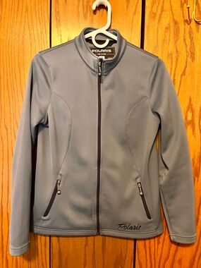 Polaris Women's Slate Blue Full-Zip Utility Jacket